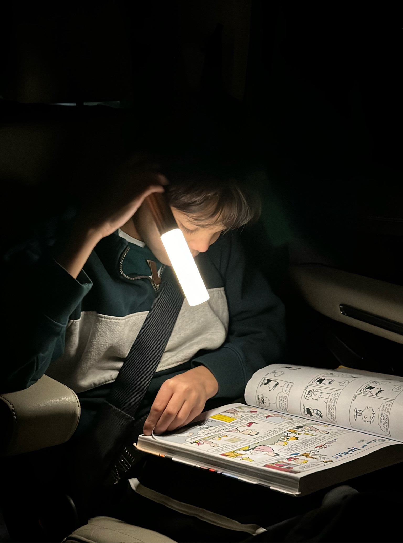 When he wants to read in the car, we bring this cool flashlight/nightlight 

#LTKMostLoved #LTKkids #LTKhome