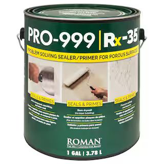 Roman Rx-35 PRO-999 1 gal. Interior Drywall Repair and Sealer Primer 209907 - The Home Depot | The Home Depot
