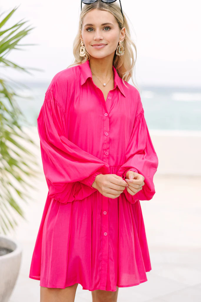 All I See Is You Pink Dress | The Mint Julep Boutique