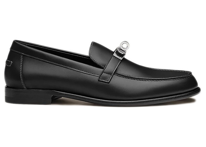 Women's Hermes Destin Loafer Calfskin Leather Sneakers in Noir | StockX