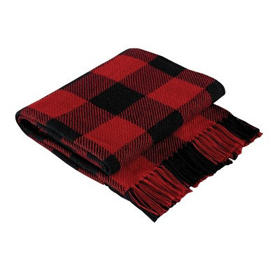 Park Designs Red Buffalo Check Throw | Target