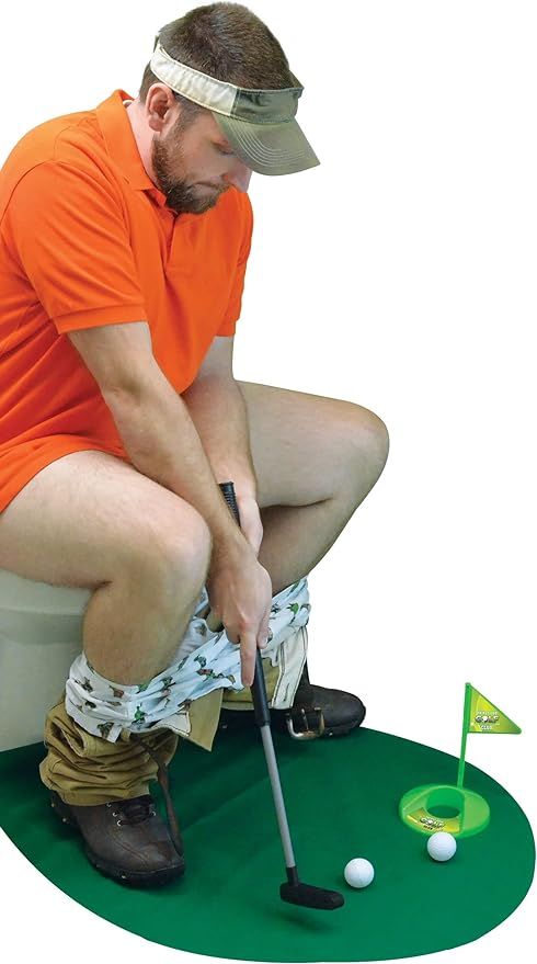 Potty Putter Toilet Time Golf Game - Fairly Odd Novelties | Amazon (US)