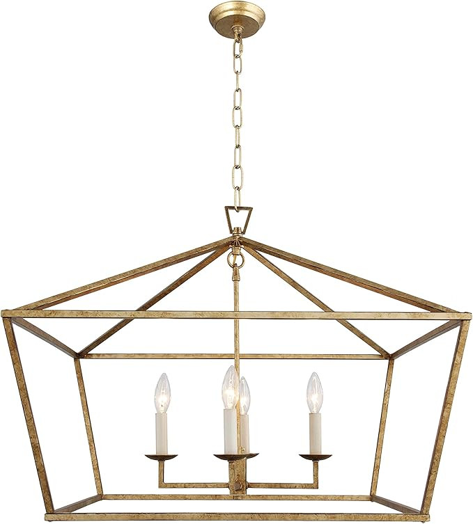 Chapman Casual Medium Wide Lantern Openwork Lantern Pendant Stairway Entry Kitchen Hall Foyer Fix... | Amazon (US)