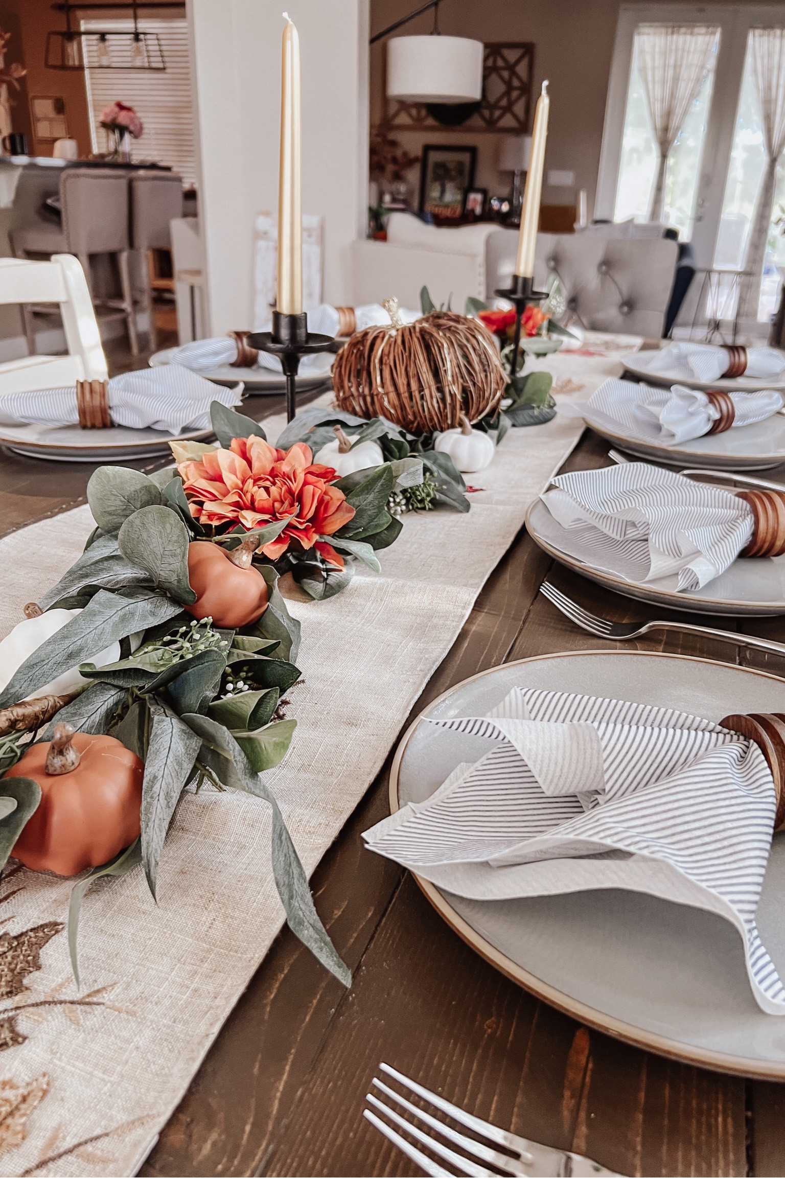 Fall farm table decor. Ready to celebrate the fall season! 

#LTKhome #LTKSeasonal #LTKstyletip