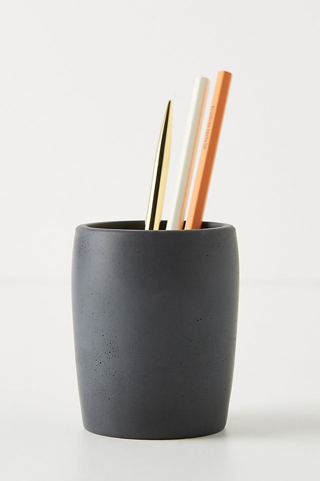 Essie Concrete Pencil Cup | Anthropologie (US)