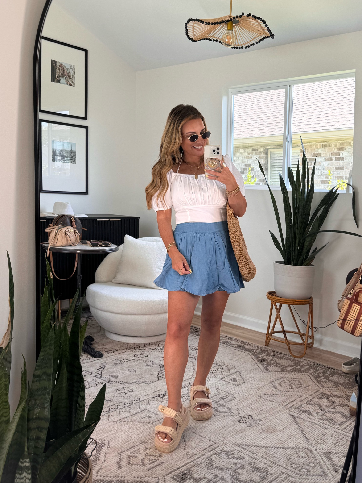 Latest finds from WALMART are so good!!! Love the Jessica Simpson brand so much. Top + skirt is under $25 
Wearing size small in everything. 

#walmartpartner #walmartmusthaves @walmart #summeroutfit #fourthofjuly #fourthofjulyoutfit #summerdress #summertop 


#LTKOver40 #LTKFindsUnder50 #LTKStyleTip