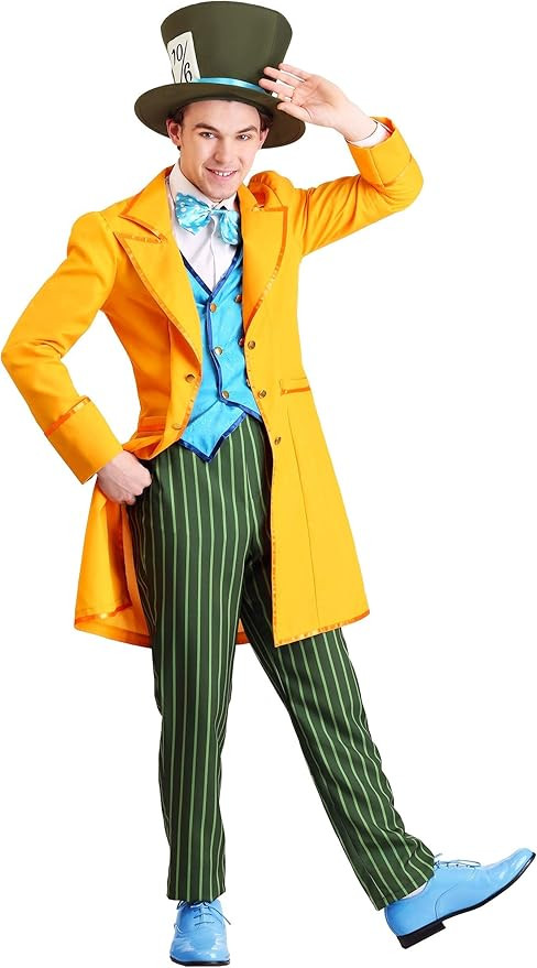Classic Mad Hatter Men's Costume | Amazon (US)