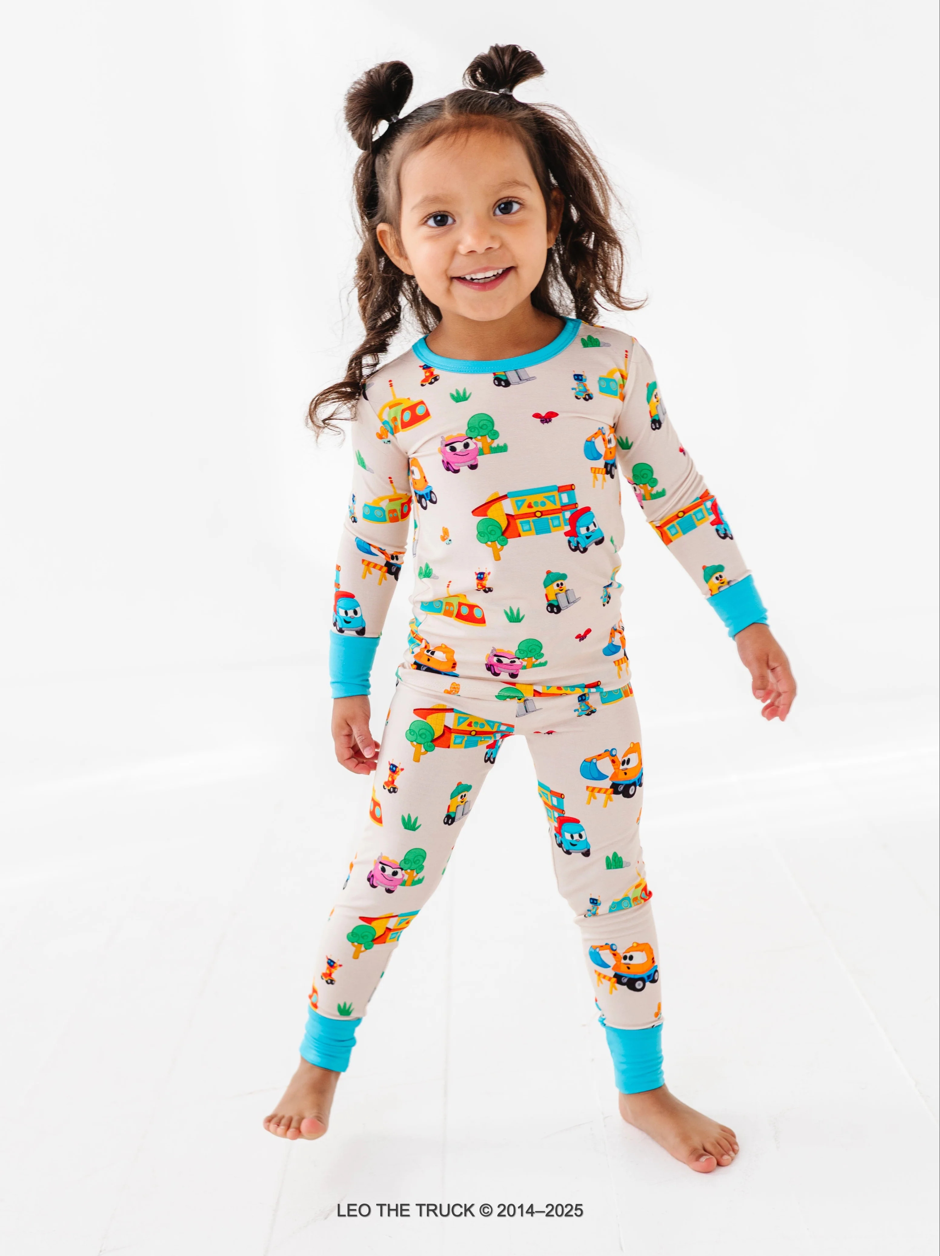 Leo the Truck™ 2-Piece Pajamas | Birdie Bean