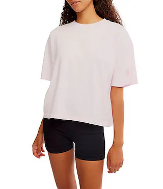 FP Movement Tackle Tee Scoop Neck Short Sleeve Boxy Tee | Dillard's | Dillard's
