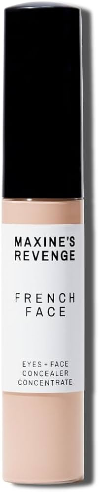 Maxine's Revenge FRENCH FACE CONCEALER | Hydrating & Blurring for Eyes + Face (Fair Peach) | Amazon (US)