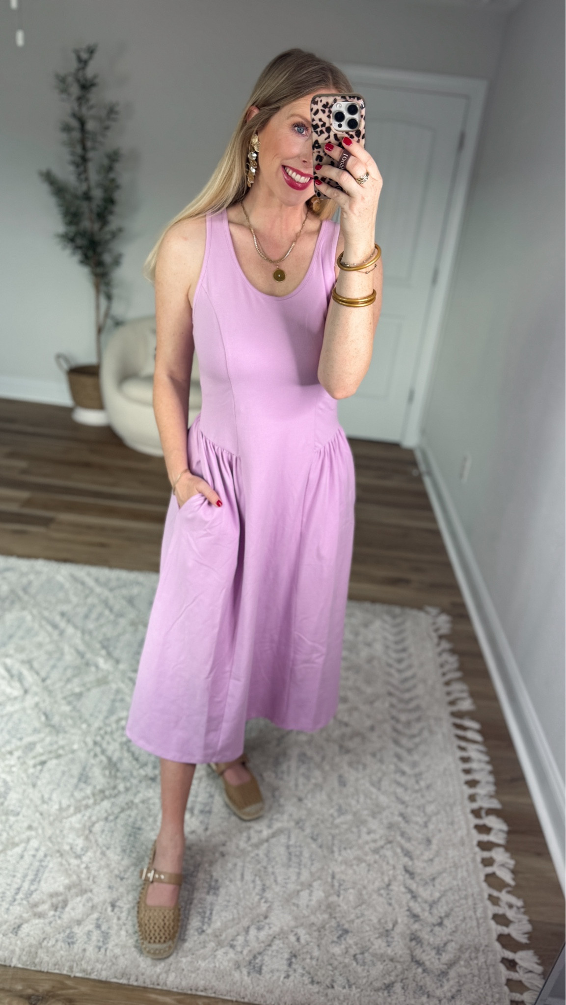 Weekend Walmart Wins try on
Midi dress- small, could size down if between 

#LTKootd