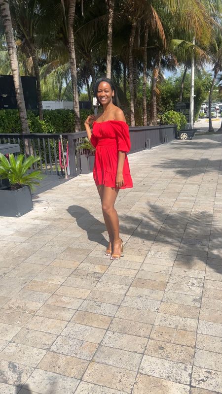 This red dress from Amazon has a nice tie at the back and is great for your upcoming holiday parties! It can be dressed up or down. I wore it to brunch with nude high heel sandals 


#LTKstyletip #LTKover40 #LTKVideo