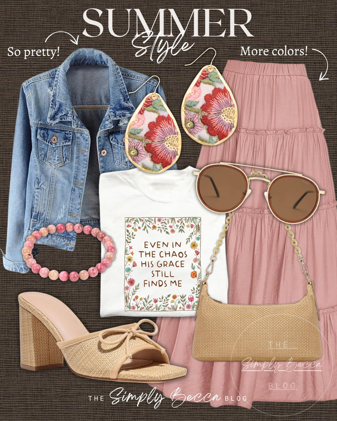 If I had to describe our life to y’all, chaos is the word I’d probably choose 😅 Such a cute summer outfit!

@SOJOS VISION @Etsy #ltkwomens #bohoskirt #pink #summeroutfits #graphictee

#LTKgrwm #LTKootd #LTKmomlife