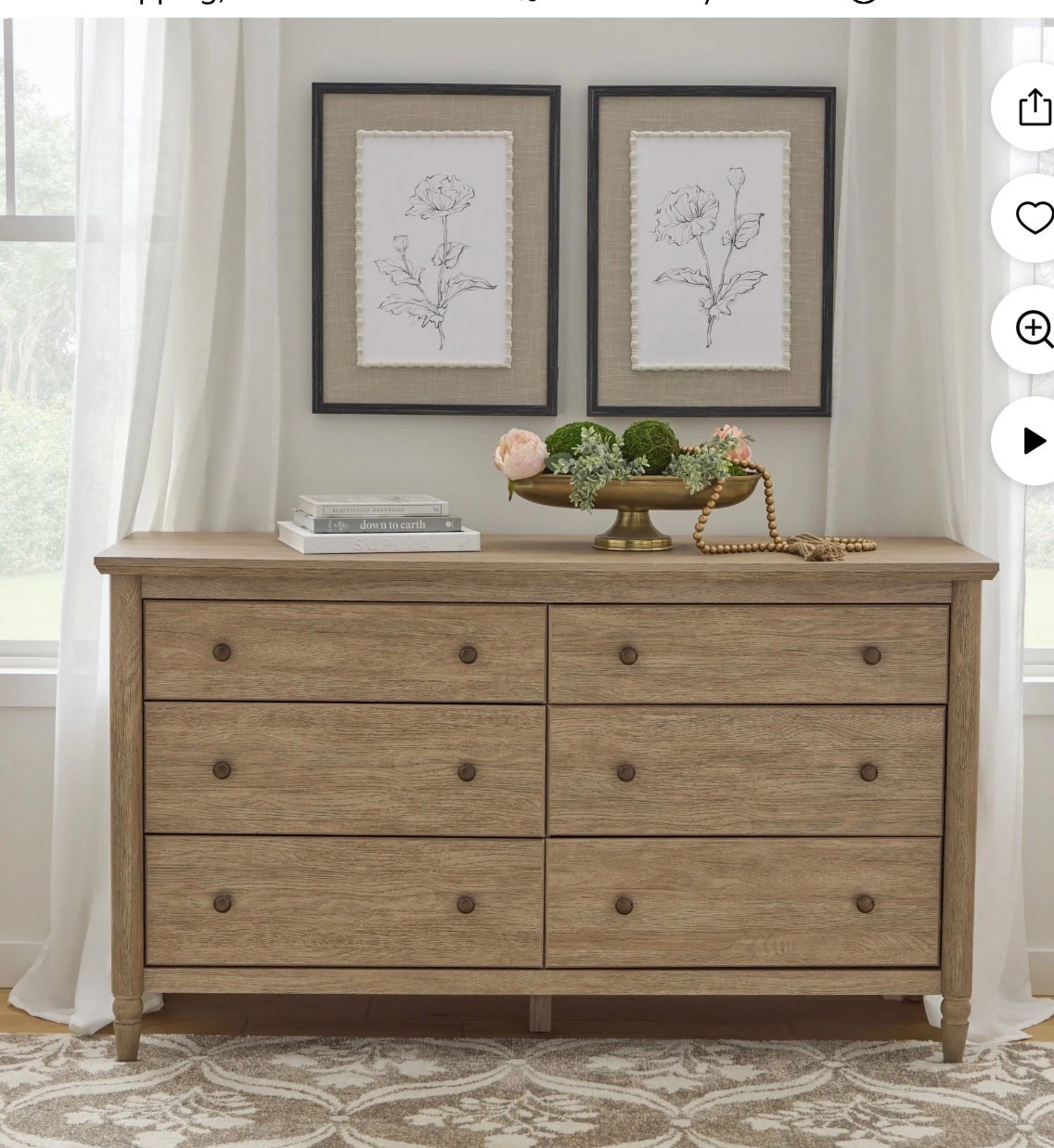 This viral dresser is back in stock ! 

#LTKSummerEdit #LTKSaleAlert #LTKHome