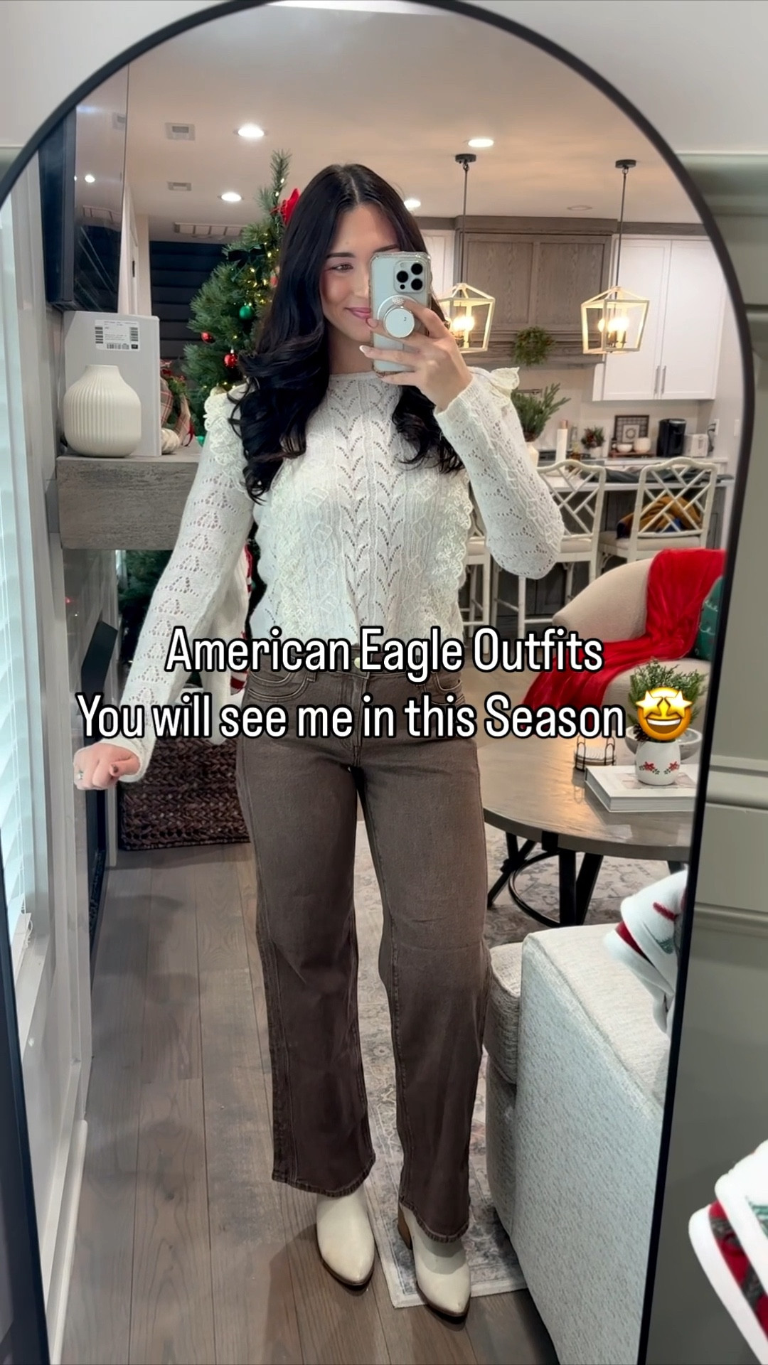 American Eagle Outfits 🦅

Sizing info: I’m 5’6 Normally S/M/4-6
Tops size small
Jeans size 4 regular 

#LTKHoliday #LTKFindsUnder50 #LTKSeasonal