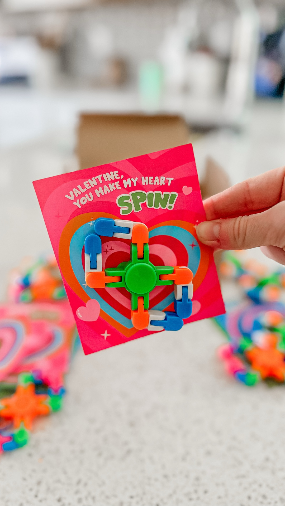 Classroom valentines under $20 for a pack of 30! These come with cute cards and the spinners are so easy to spin and you can shape them differently! Comment SPIN and I’ll send you the 🔗!

#LTKmomlife #LTKSeasonal #LTKKids