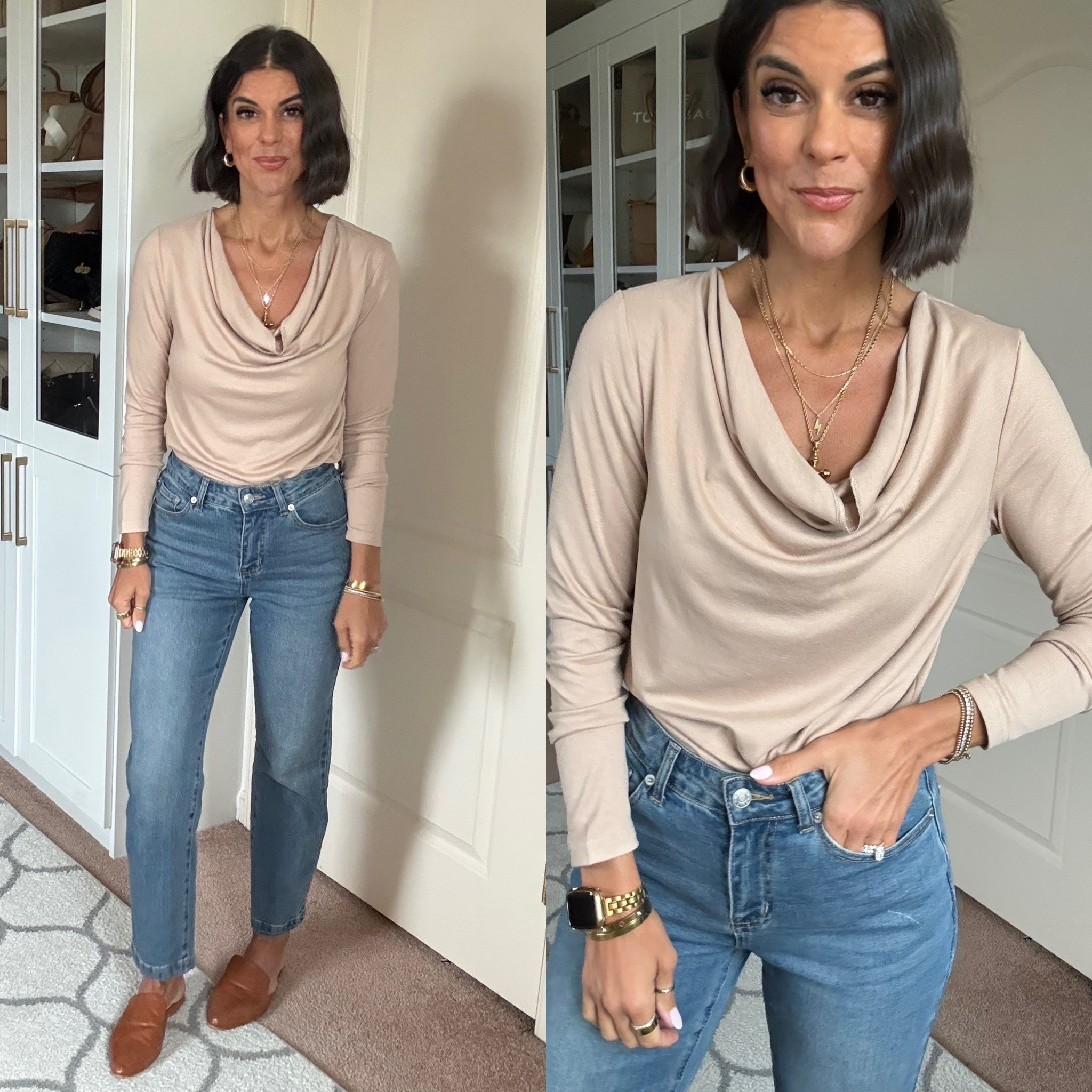 Size small in top size 2 in jeanss

#LTKFindsUnder100 #LTKSeasonal