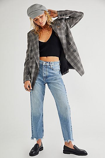 Tapered Baggy Boyfriend Jeans | Free People (Global - UK&FR Excluded)