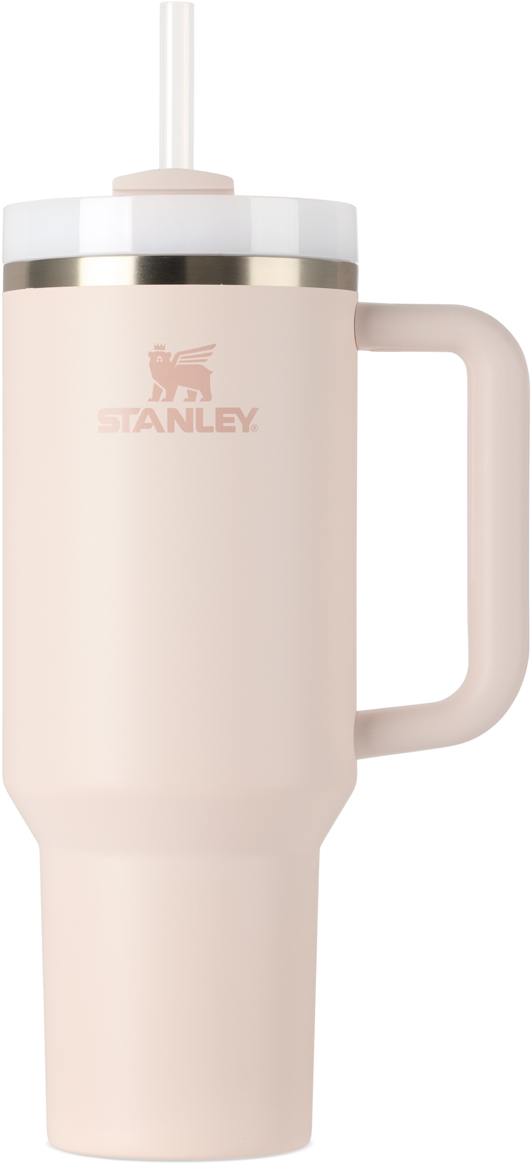 Stanley Pink 'The Quencher H2.0' FlowState Tumbler, 40 oz | SSENSE