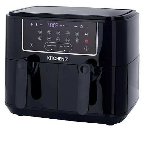 Kitchen HQ 10-in-1
9-Quart Dual Air Fryer with Kebabs | HSN