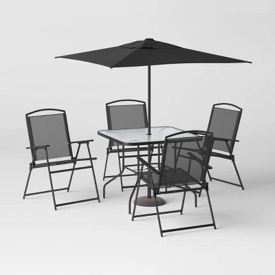 6pc Dining Set with Umbrella - Room Essentials™ | Target