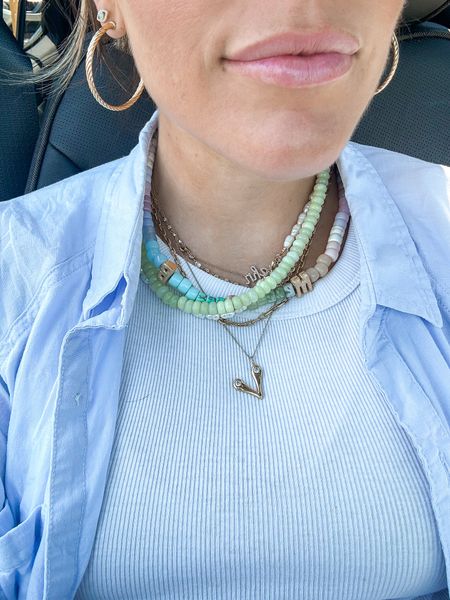 Beaded necklace stack— favorite summer accessories 

#LTKStyleTip #LTKSeasonal #LTKFindsUnder50