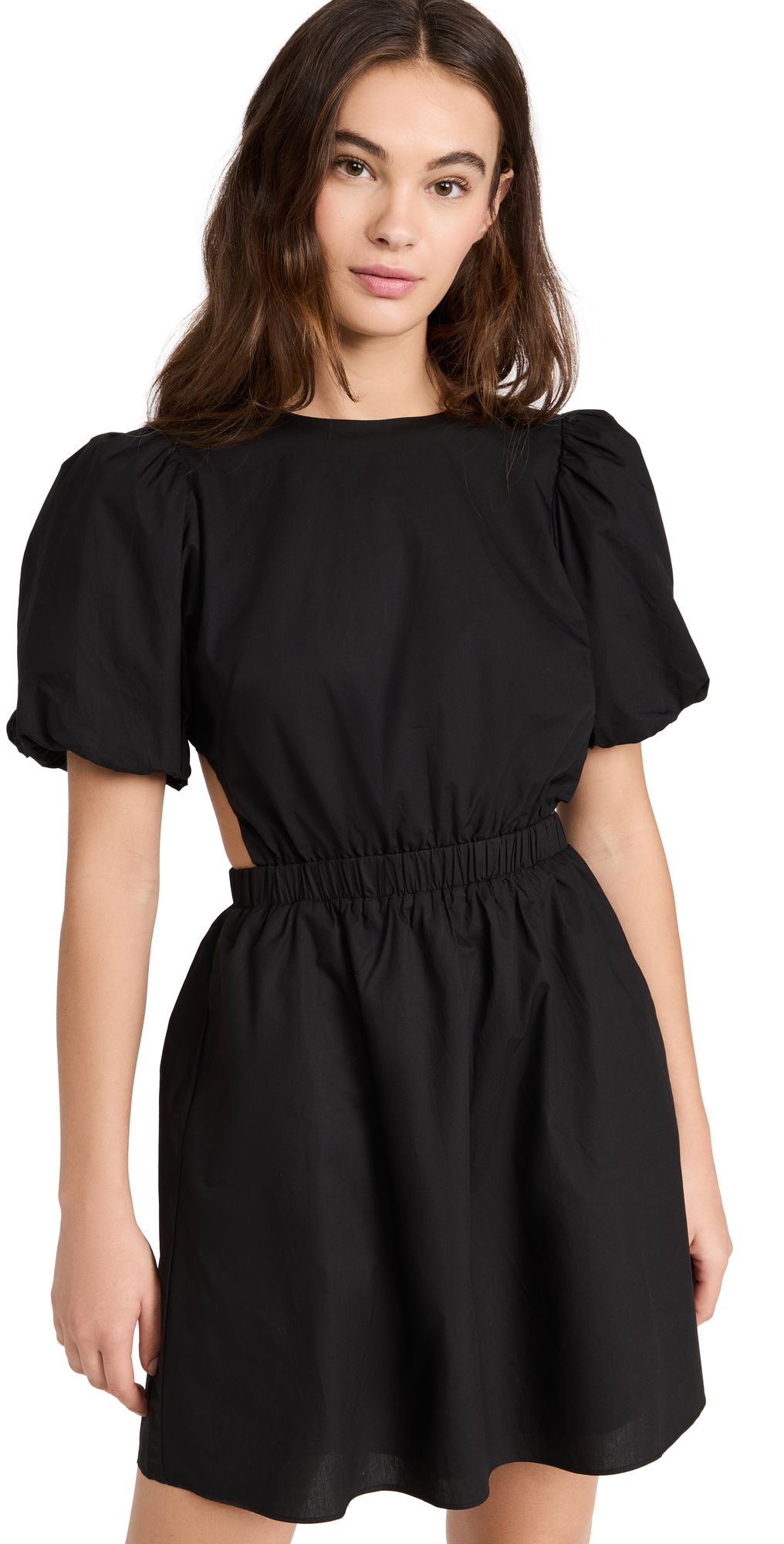 Cut-Out Poplin Mini Dress | Shopbop