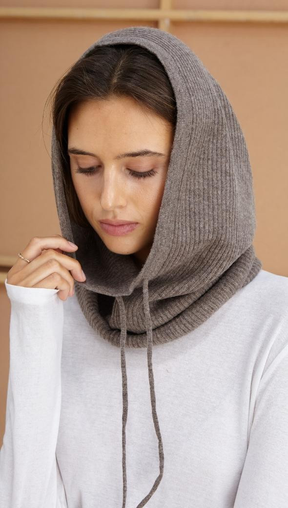 FREJA HOOD - TAUPE | Charli