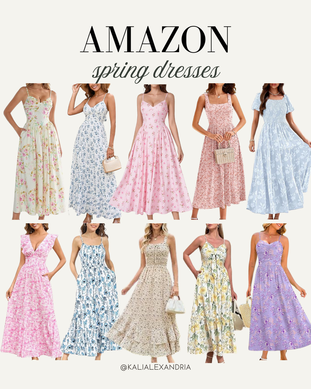 Amazon spring dresses roundup 🌸💕 Flowy, feminine, and under $50—these floral dresses are perfect for everyday wear, vacations, and spring events.


// Amazon, Amazon Finds, Amazon Spring, Amazon Spring Dresses, Amazon Spring Fashion, Amazon Spring Outfits, Cozy, Cozy Outfits, Casual, Womens Casual Outfit, Outfit Ideas, Outfit Inspo, Maxi Dress, Midi Dress, Floral Dress, Floral Maxi Dress, Summer Dresses, Boho Dress, Flowy Dresses 

 #LTKgrwm #LTKootd #LTKSeasonal