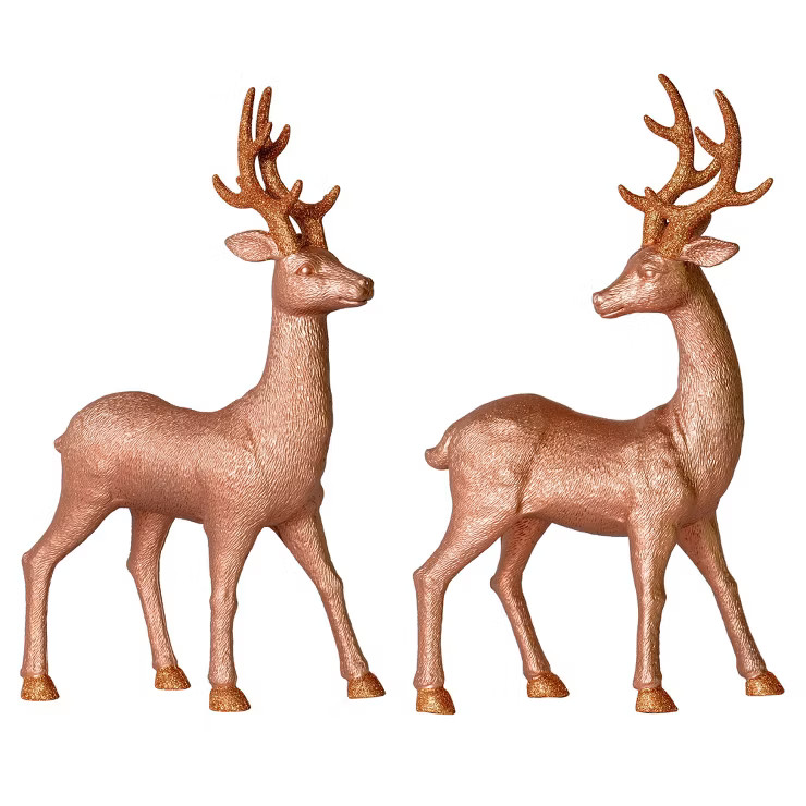 Vickerman Deer Christmas Ornament Set | Target