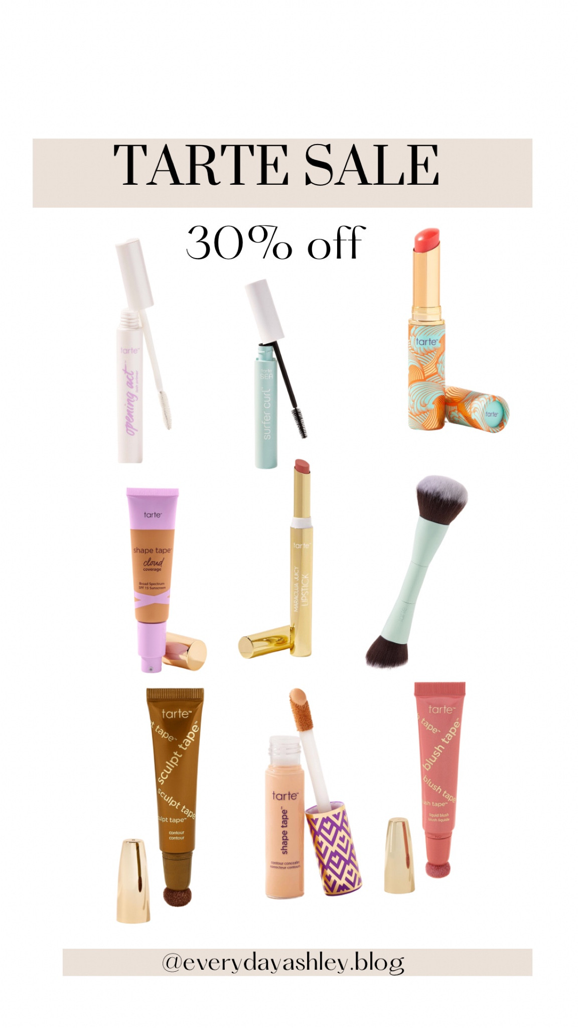 Tarte sale! 

#LTKunder50 #LTKsalealert #LTKbeauty