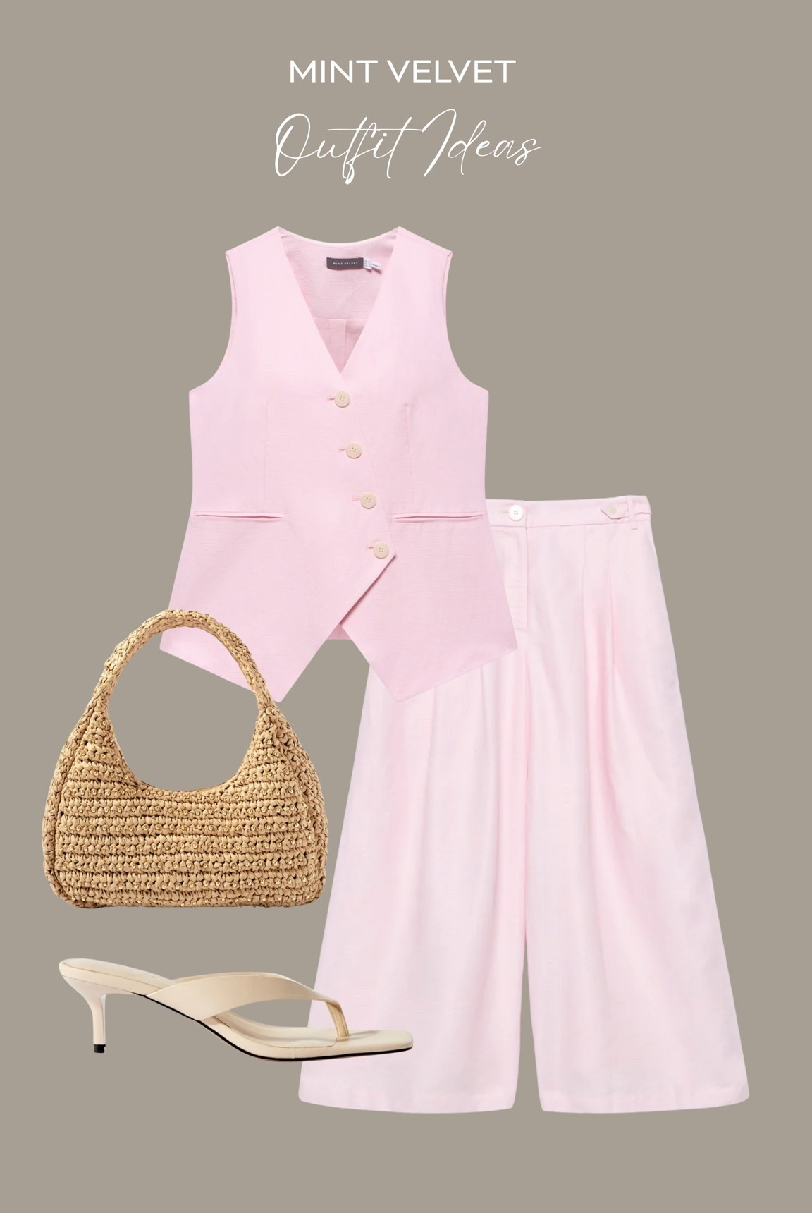 Mint velvet outfit ideas 💕

Wedding guest, summer evening outfit, pink co-ord set, straw bag, white heels

#LTKsummer #LTKdatenight