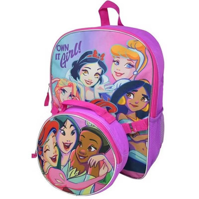 Disney Princess Backpack and Lunch Bag set 16" Pink | Target