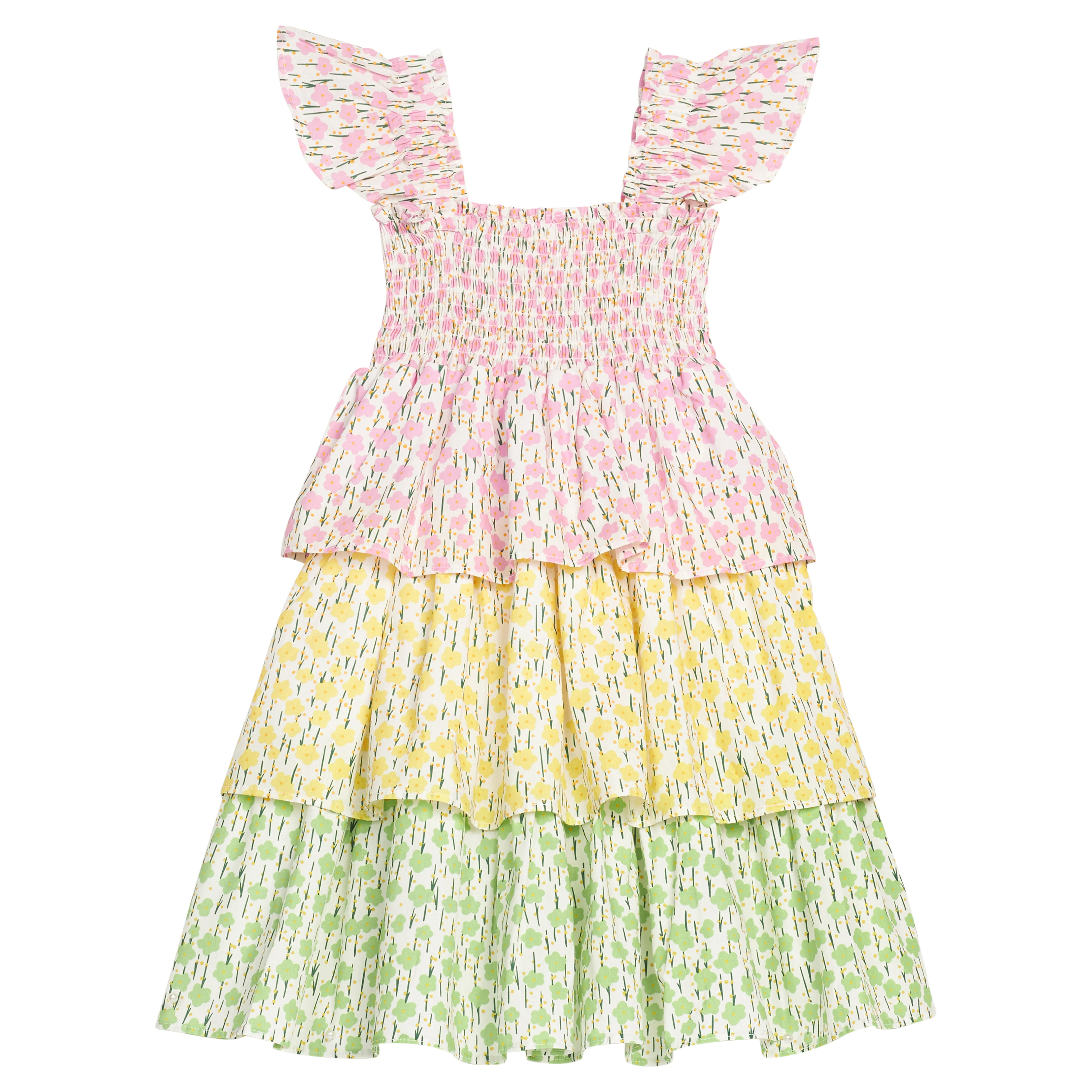 LeeLee Dress - Darien Daisies | BISBY Kids