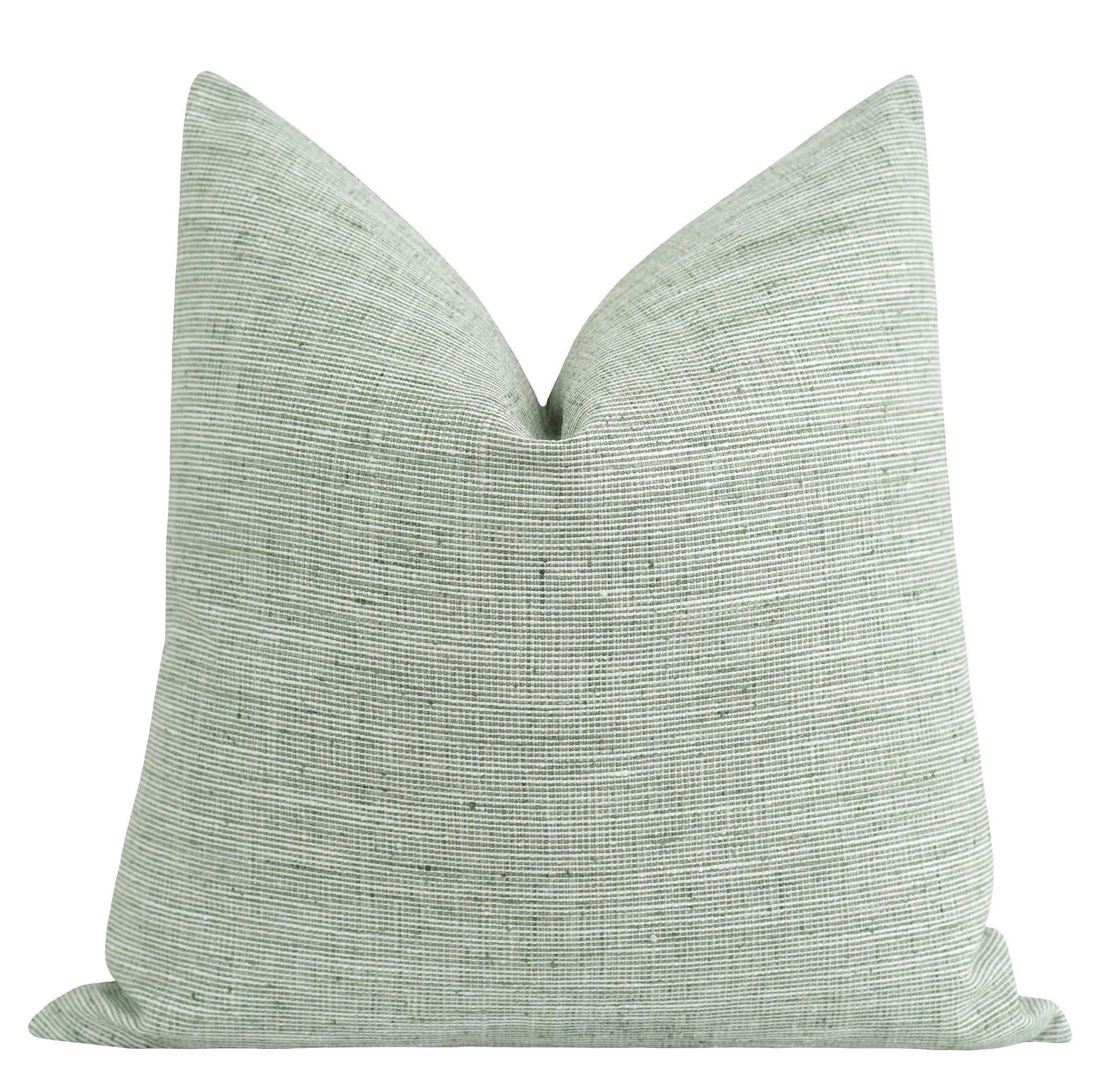 Ridgeville Seaglass Green Woven Pillow | Land of Pillows