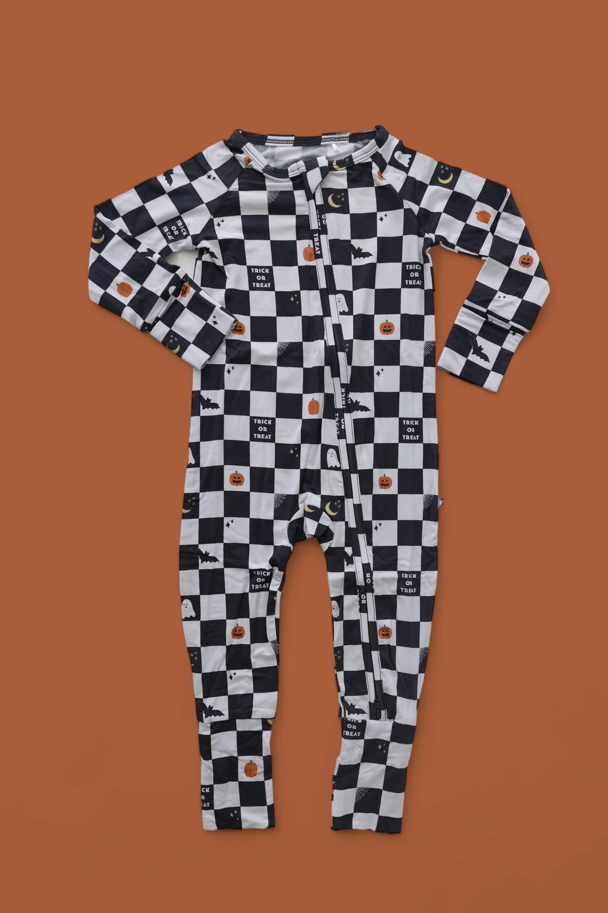 BOO CREW CHECKERS DREAM ROMPER | DREAM BIG LITTLE CO