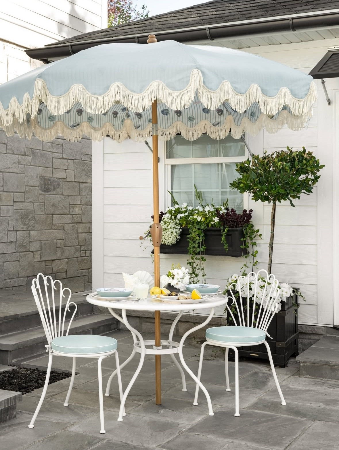 Loving these new Target arrivals! 🤍

patio furniture, outdoor furniture, outdoor dining set, outdoor dining table, outdoor dining chairs, coastal decor, scalloped fringe patio umbrella, Target new arrivals 

#LTKSeasonal #LTKHome