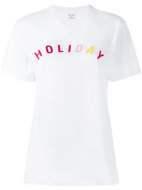 Holiday T-Shirt Mit Logo-Print | FarFetch DE