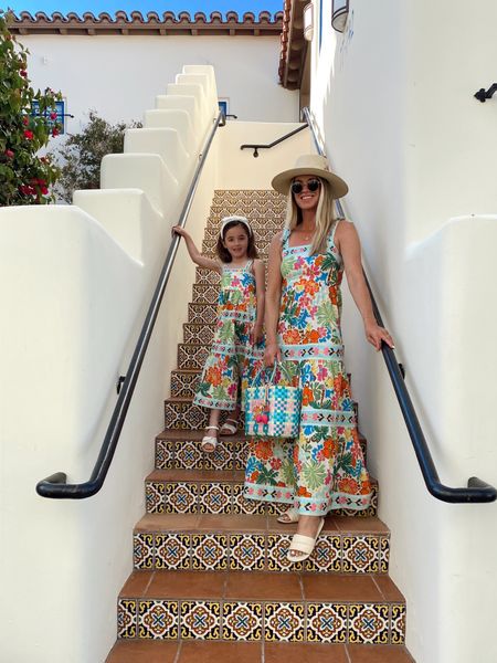 Mom and daughter matching maxi dresses  

#LTKfamily #LTKkids #LTKSeasonal