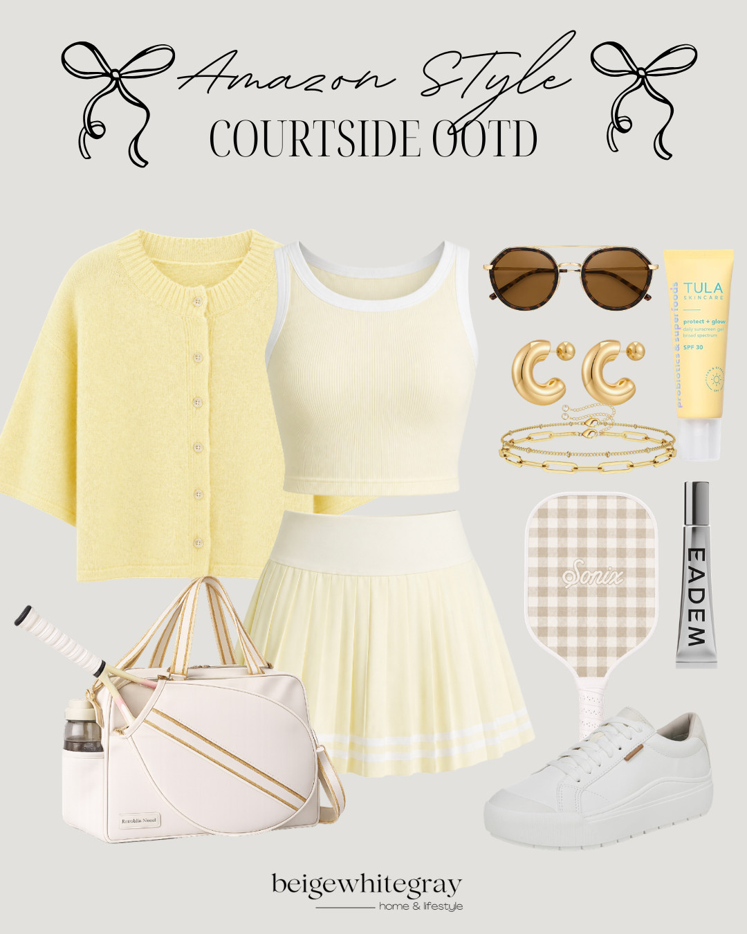 Stay chic on the court! Check out my Amazon finds for a stylish game day. #CourtsideStyle #AmazonFinds

#LTKgrwm #LTKootd