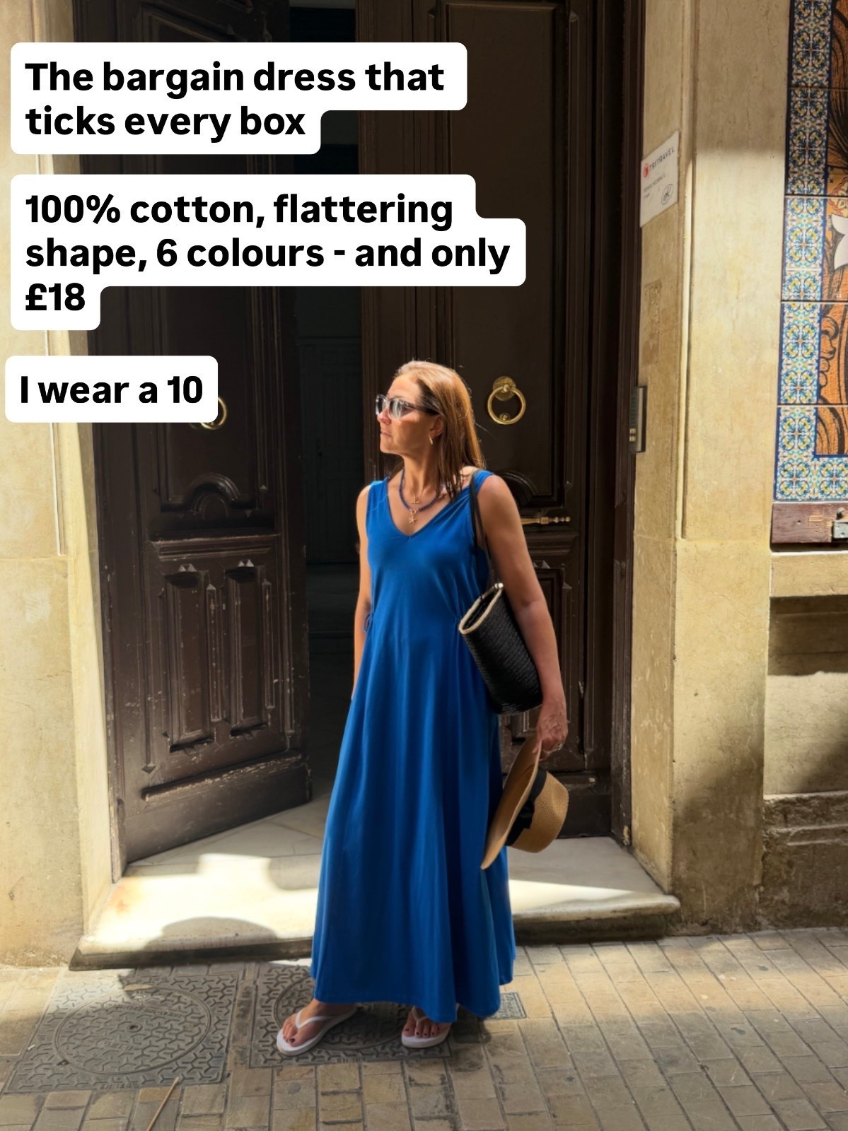 The dress I didn’t know I needed but I’ve worn non stop. It comes in 5 great colours - it’s 100% cotton and a lovely flattering shape and length. Die under £20 this is the must have for summer x

#LTKsummer #LTKstyletip