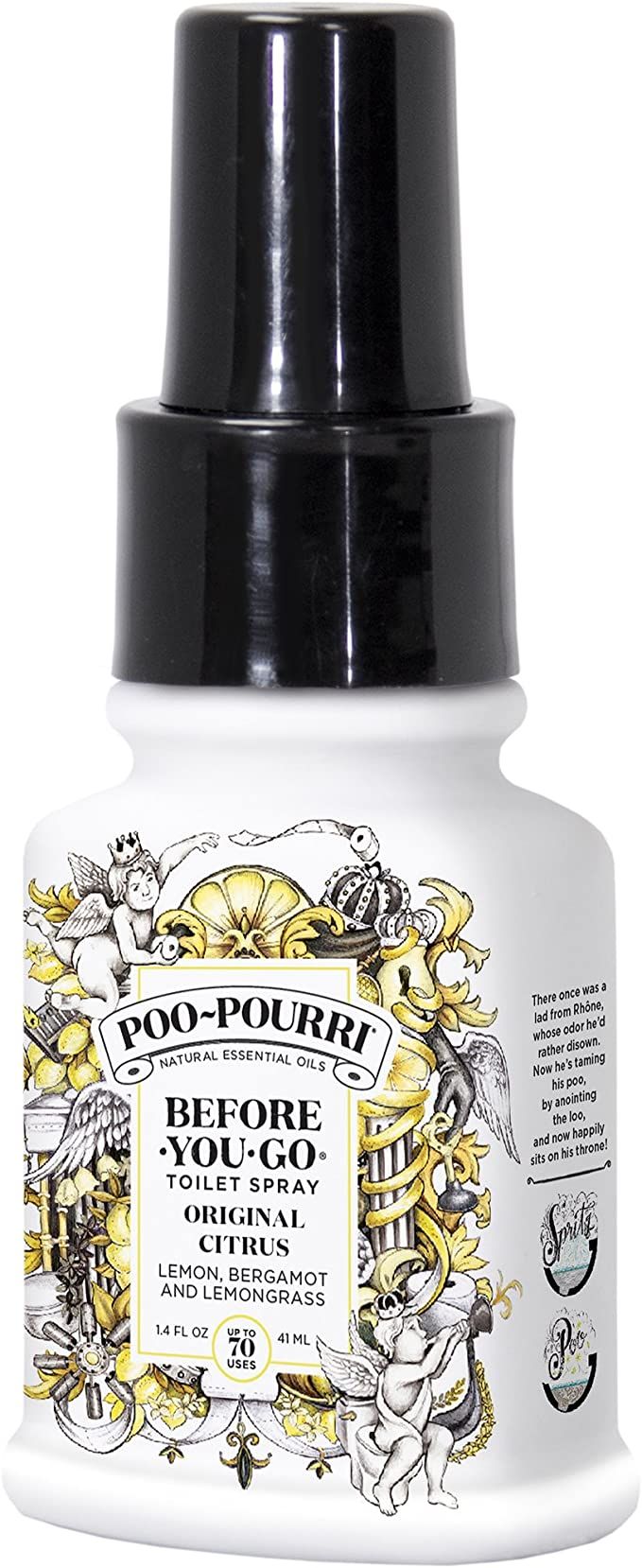Poo-Pourri Before-You-go Toilet Spray, Original Citrus Scent, 1.4 Fl Oz | Amazon (US)