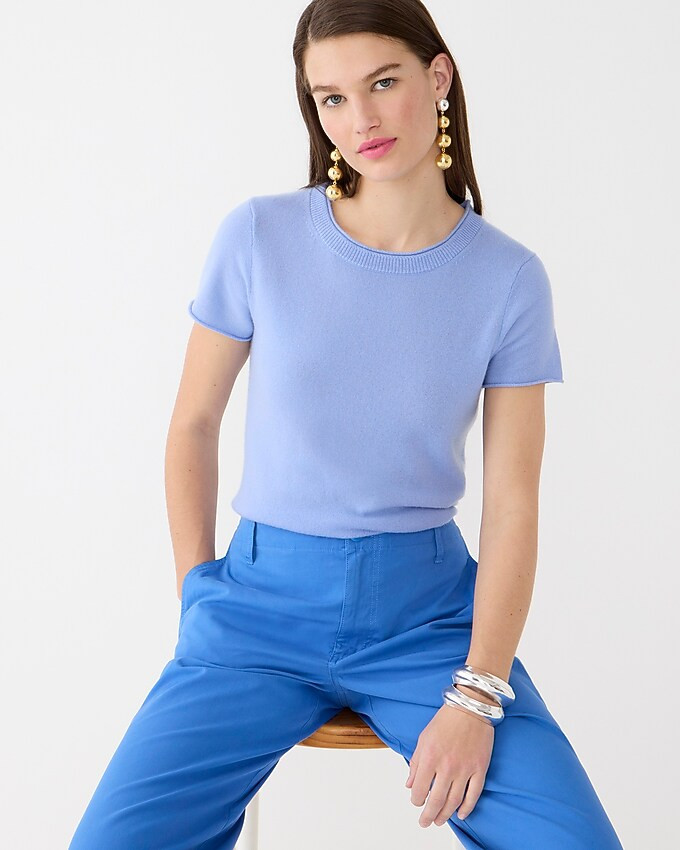 Relaxed cashmere T-shirt | J. Crew US