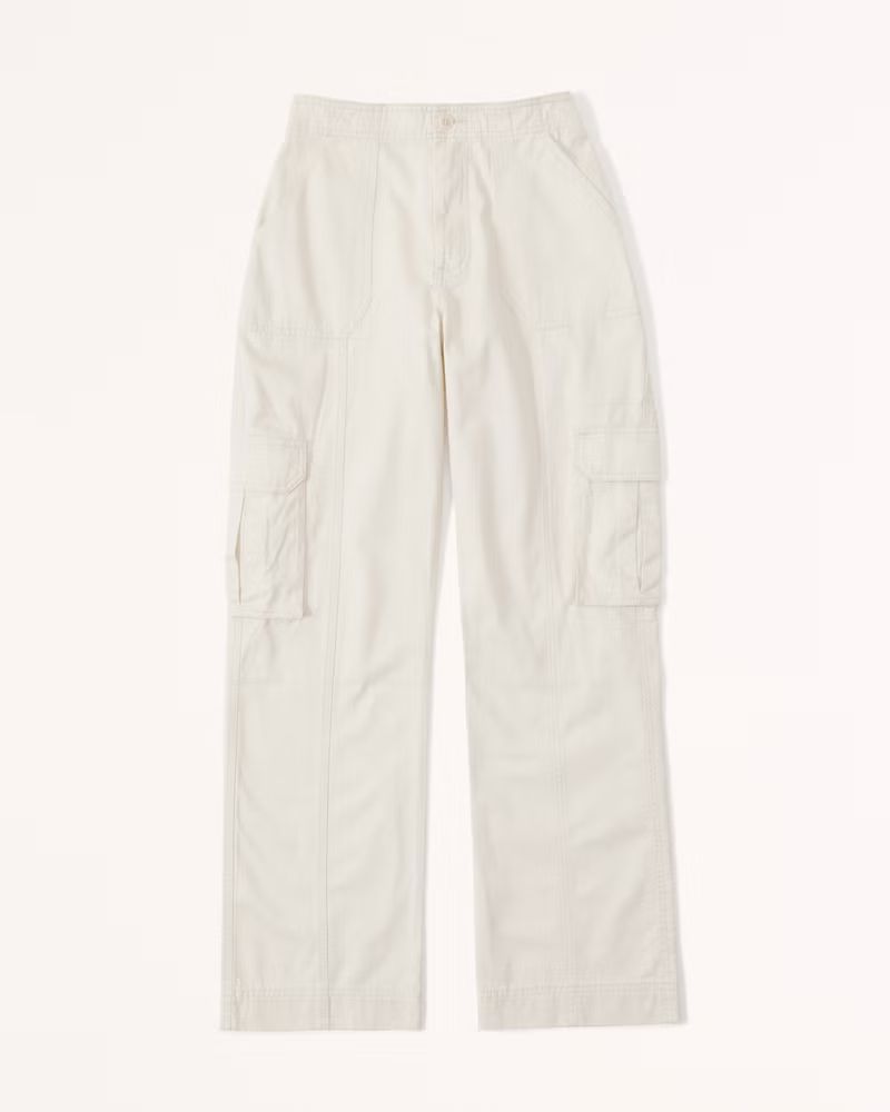 Curve Love Relaxed Cargo Pant | Abercrombie & Fitch (US)