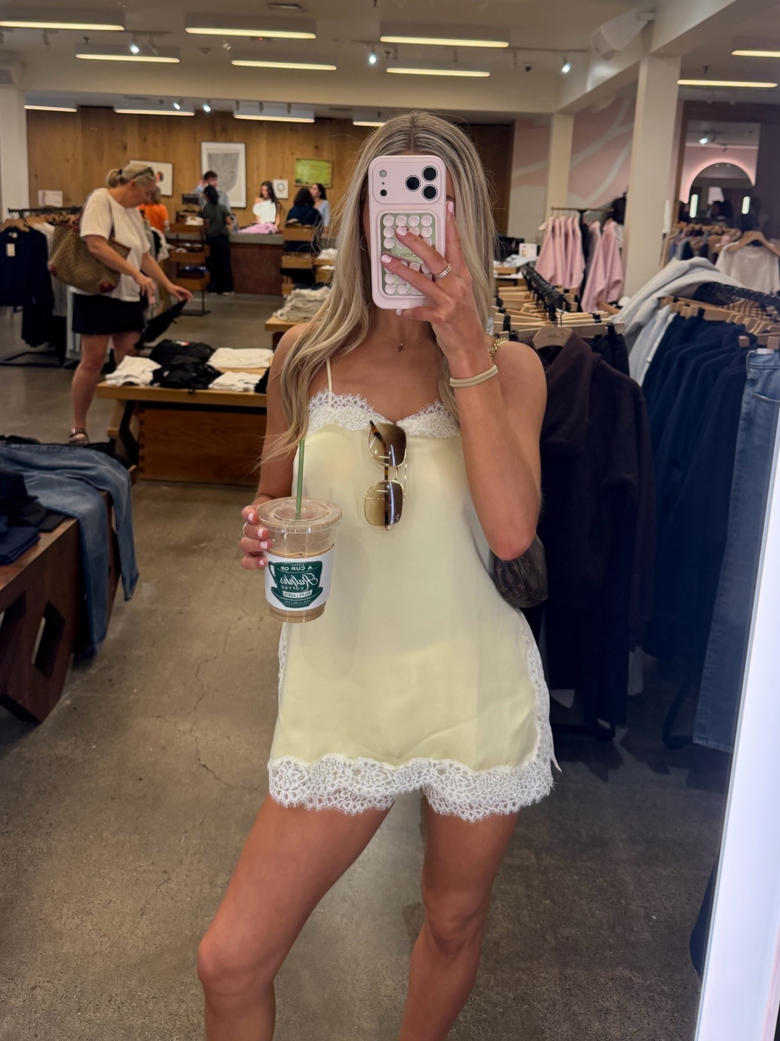 Quite literally in love with this Aritzia set!!! Wearing a XXS in both top and bottoms! 

Yellow lace set, yellow set, Aritzia lace set, Aritzia outfit

#LTKgrwm #LTKootd