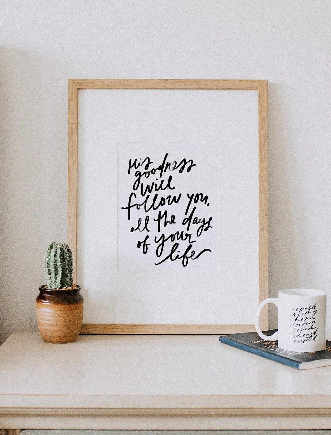 8x10 His Goodness Will Follow | Etsy (US)