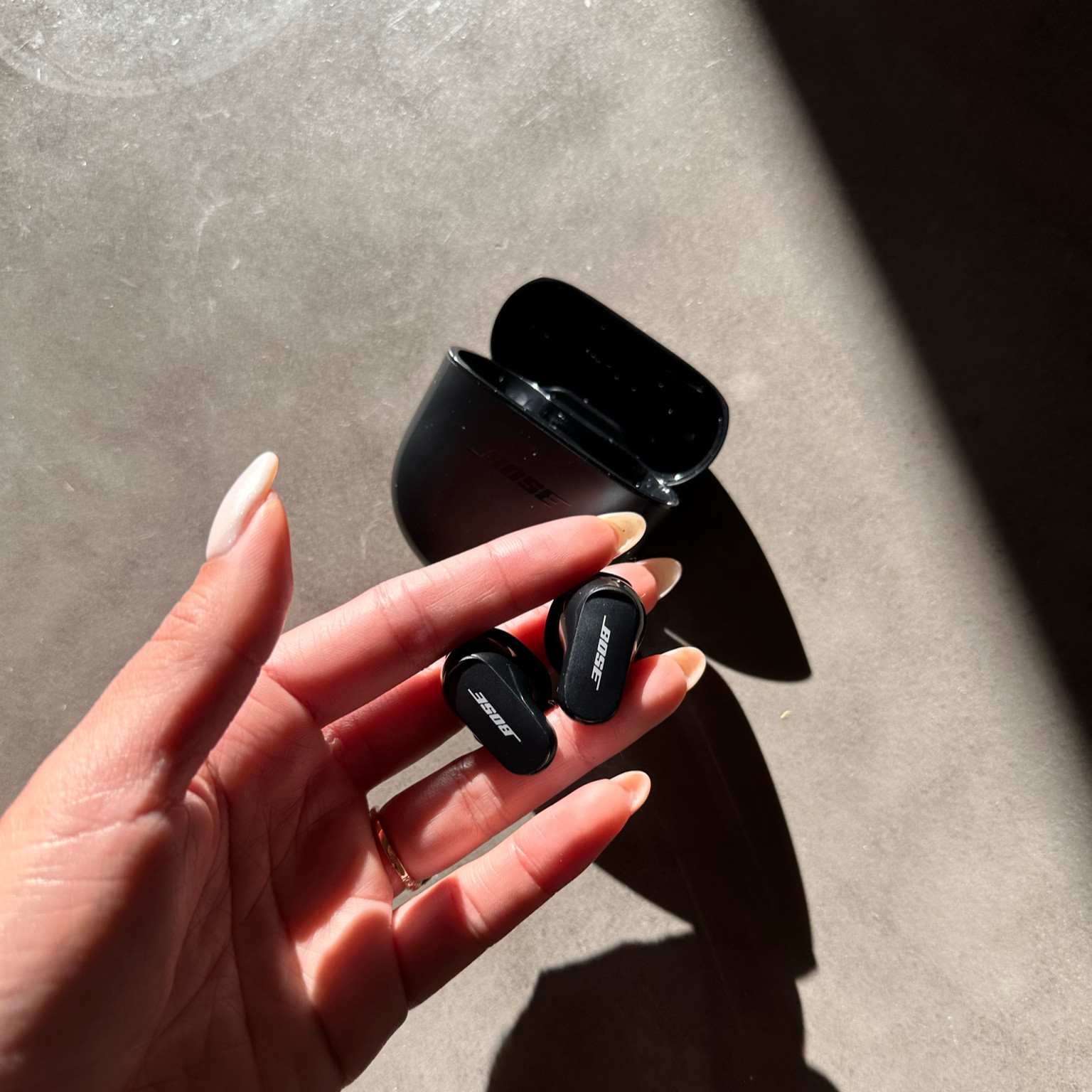 Where will you take your Bose Headphones? ✨ #AD 

The new @Bose QuietComfort® Earbuds II are so sleek and lightweight that they are perfect for anything and everything you do all day!

I love the CustomTune capability that personalizes every experience using the World’s Best Noise Cancelling technology and sound performance! 🤩 #SoundIsPower

This is a must for everyone this coming holiday season! Be sure to grab them using the link in my bio and/or visiting your local @Target! 🙌🏼 #TargetPartner #Target 

#LTKCyberweek #LTKGiftGuide #LTKHoliday