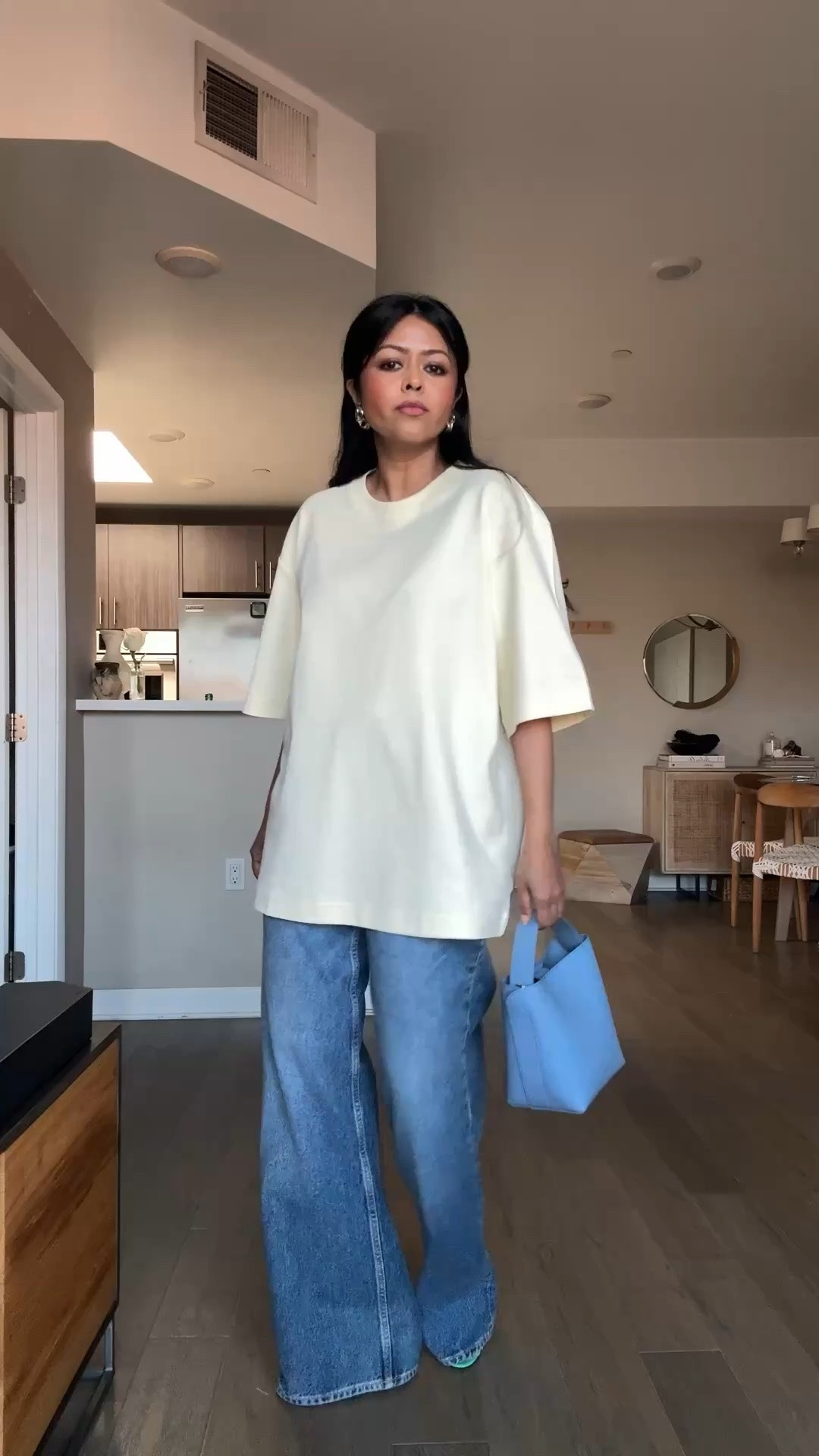 @Cuyana /: wearing medium size shirt and size 27 jeans

#LTKootd #LTKgrwm