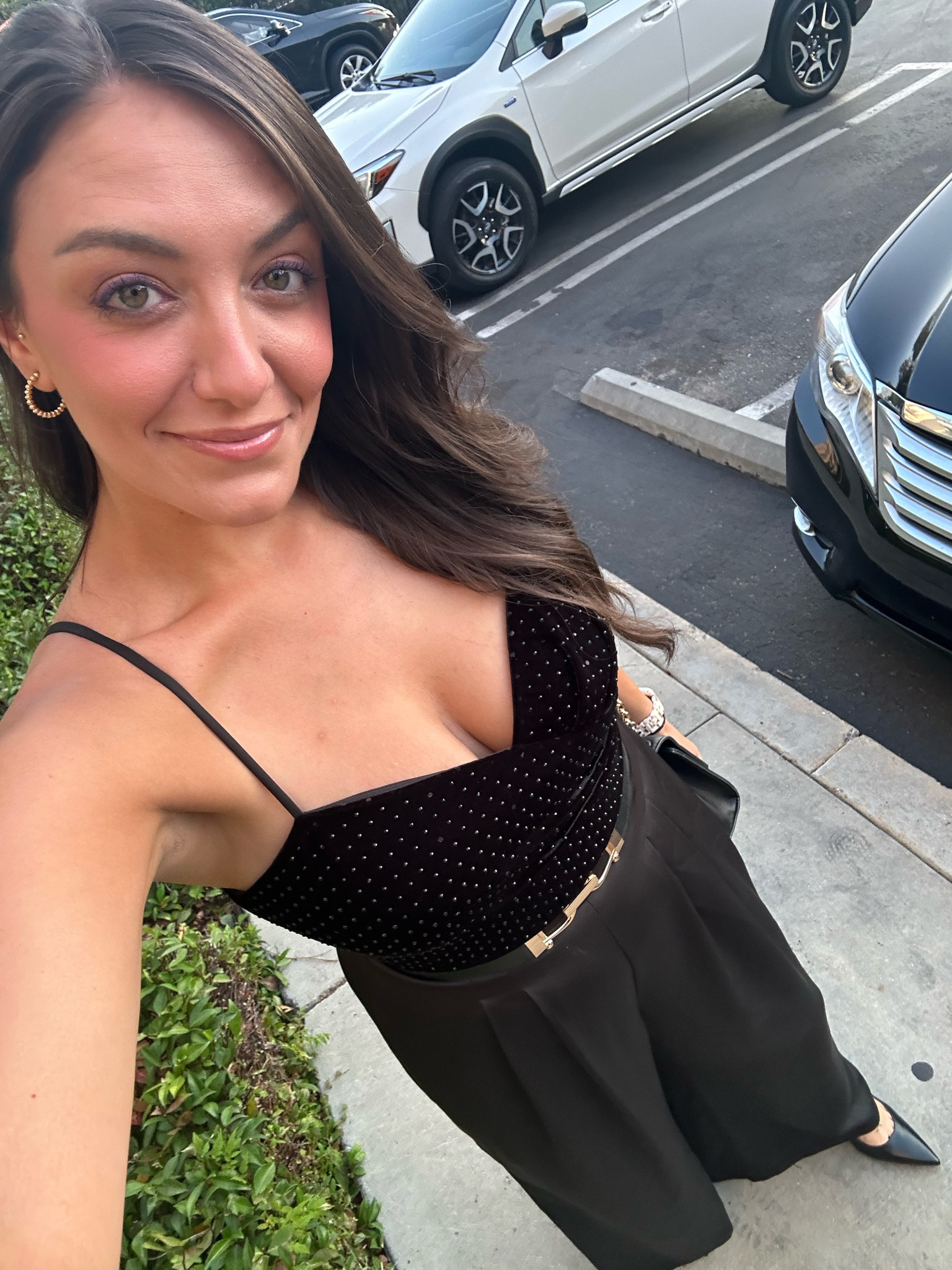 Another black tie event perfect find. Top is velvet with embroidery. I added an Amazon belt! Wearing 8R. 

#LTKWedding #LTKWorkwear #LTKStyleTip