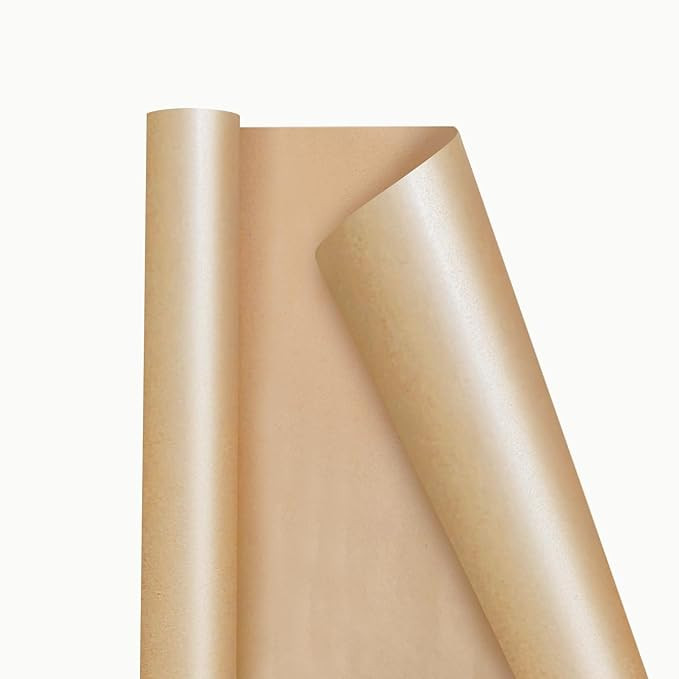 Brown Kraft Paper Roll, Gift Wrapping Paper, DIY Craft Paper Roll for Gift Wrapping Art for Men W... | Amazon (US)